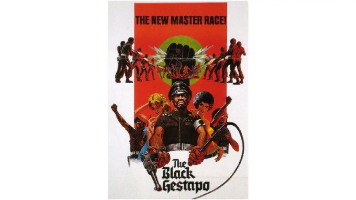 poster film Black gestapo