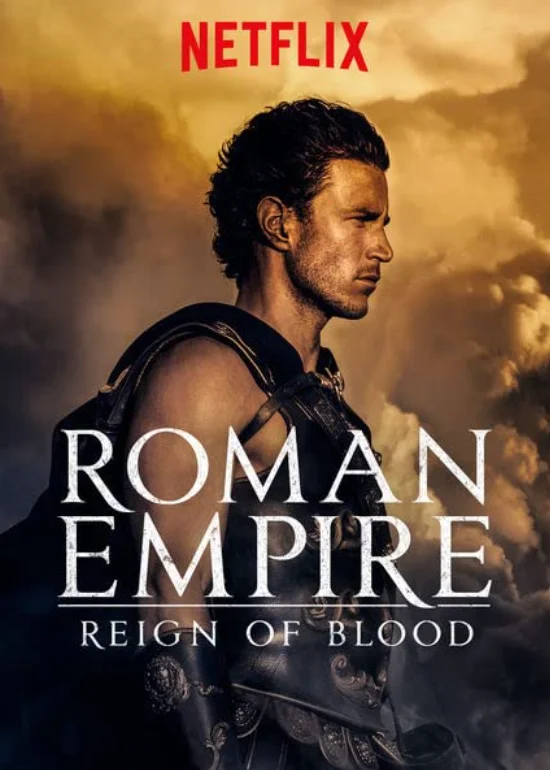 commodus in Imperiul Roman serial Netflix