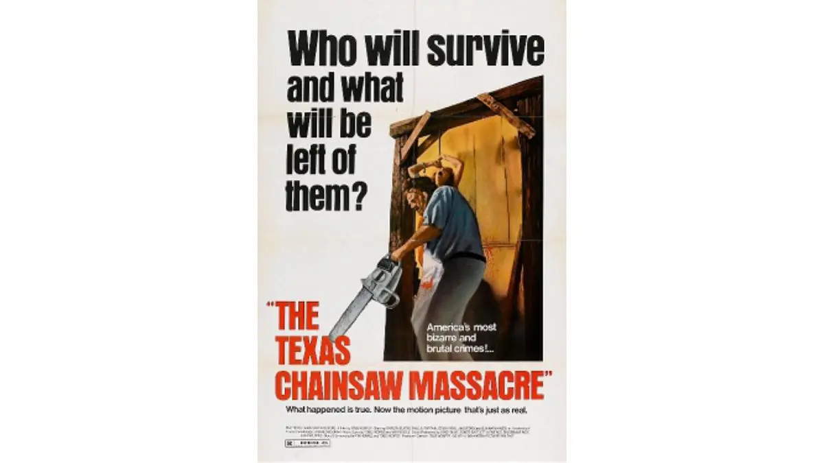 afis film Masacrul din Texas 1974