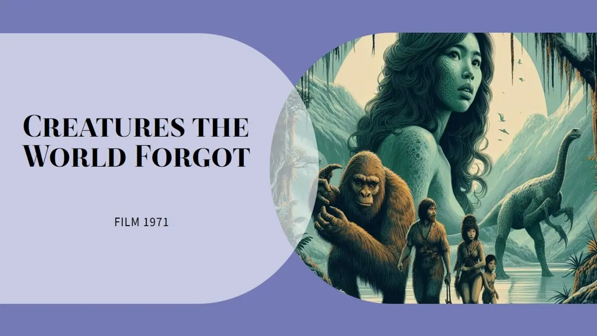 afis alternativ film 1971 Creatures the World Forgot